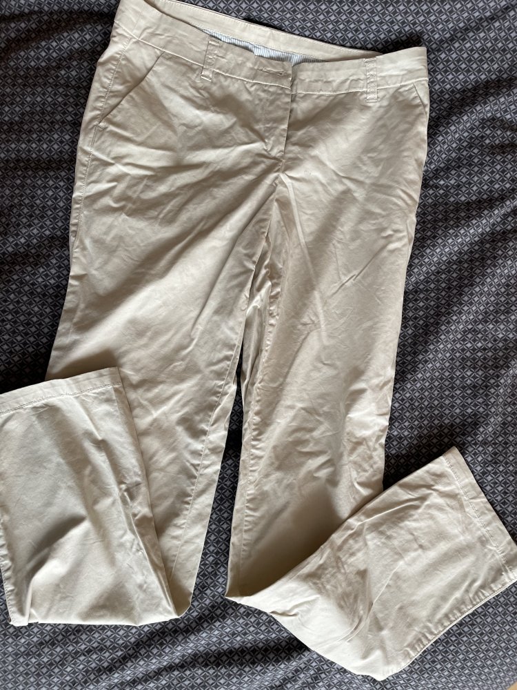 Neu beige stretch Hose