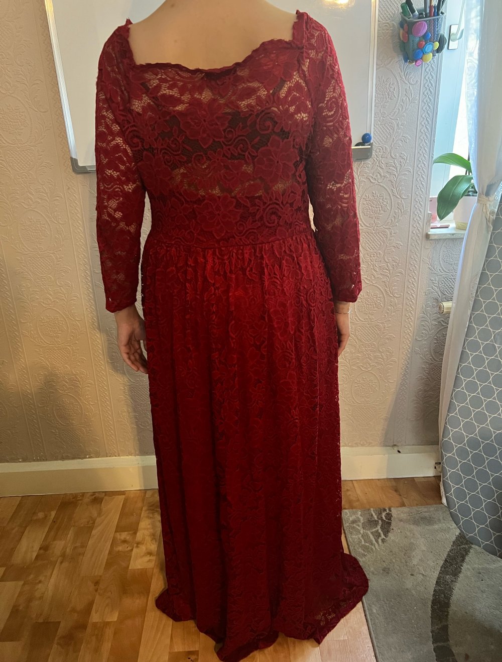 Rotes Abendkleid