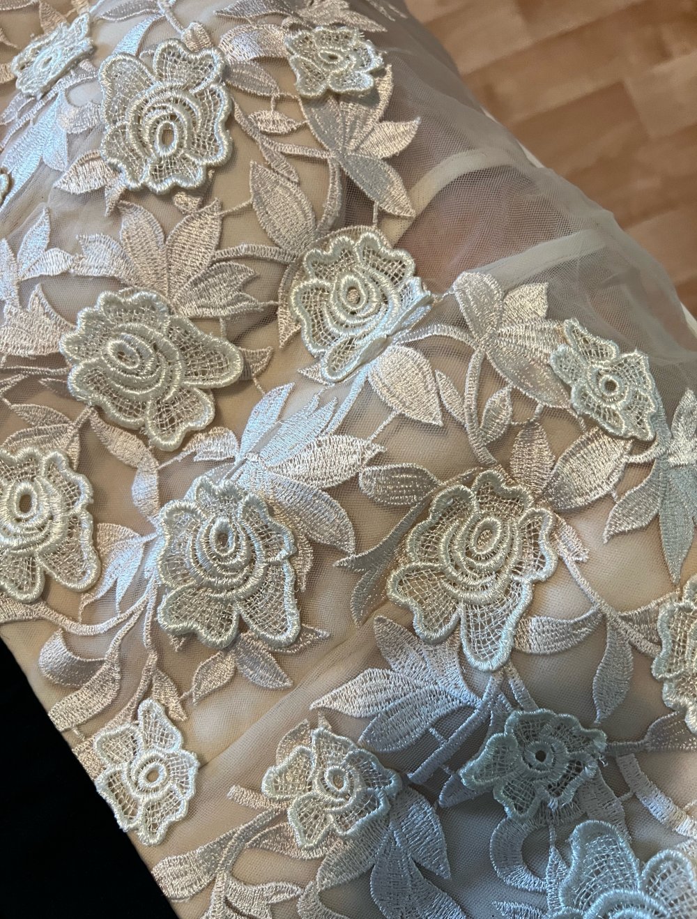 Abendkleid mit Stickerei