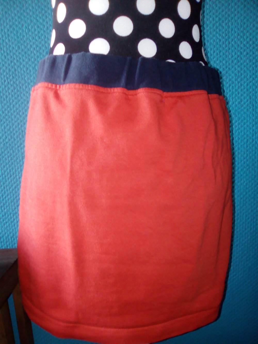 Roter Minirock