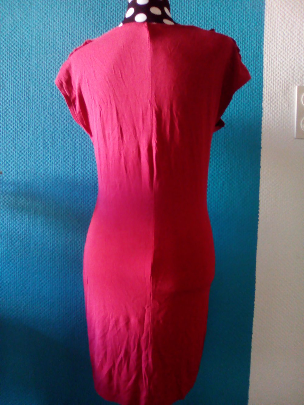 Rotes Minikleid