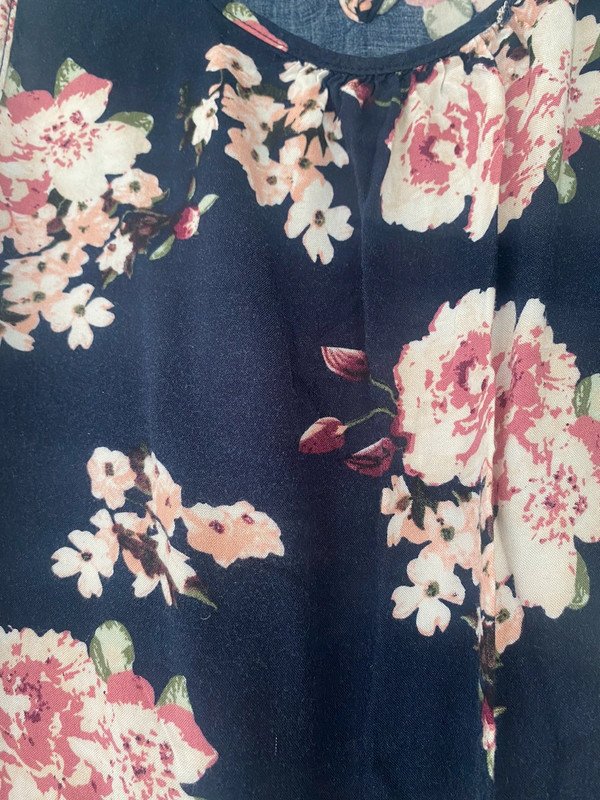 Blaue Bluse