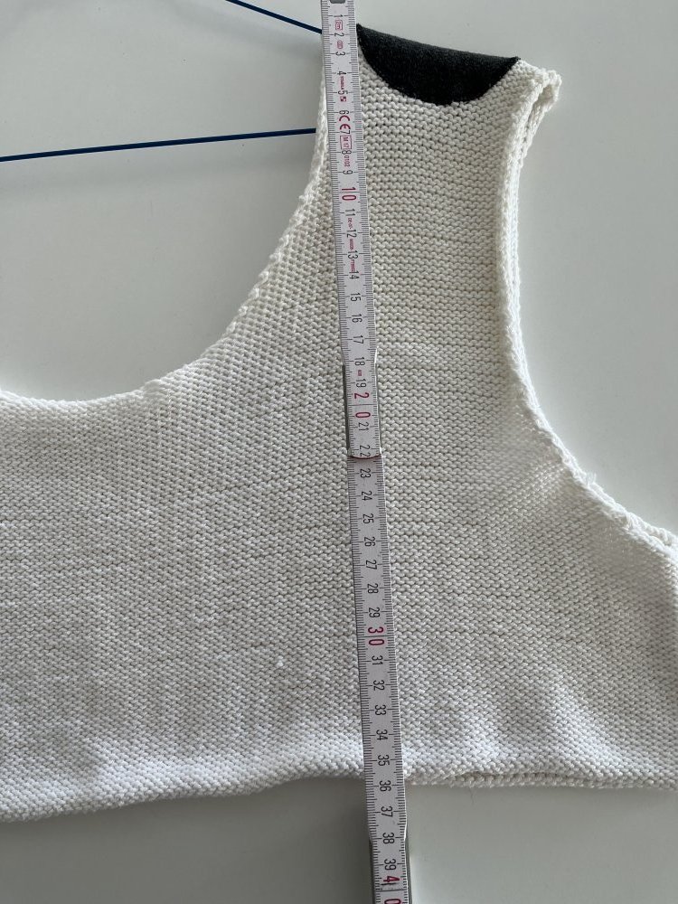 Weißes Top