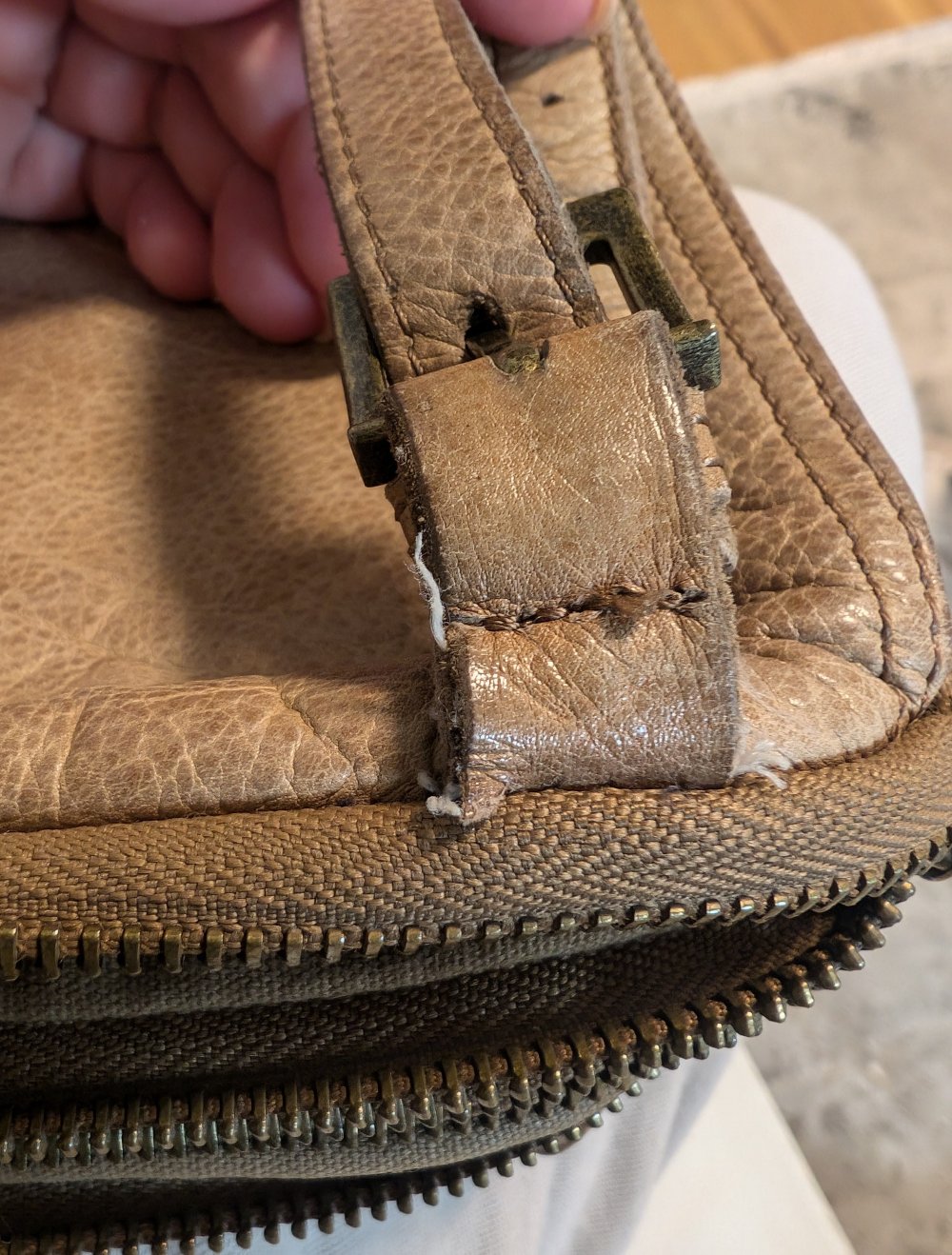 liebeskind Handtasche beige