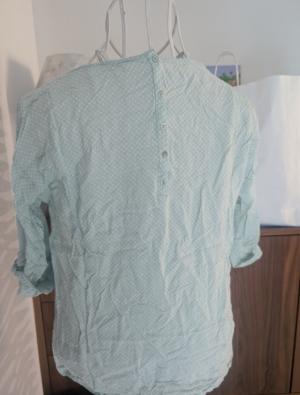 Opus Viskose Shirt 38 Pünktchen Hi