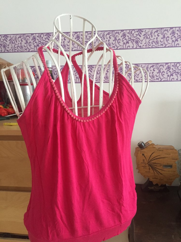 Pinkes Sommertop 