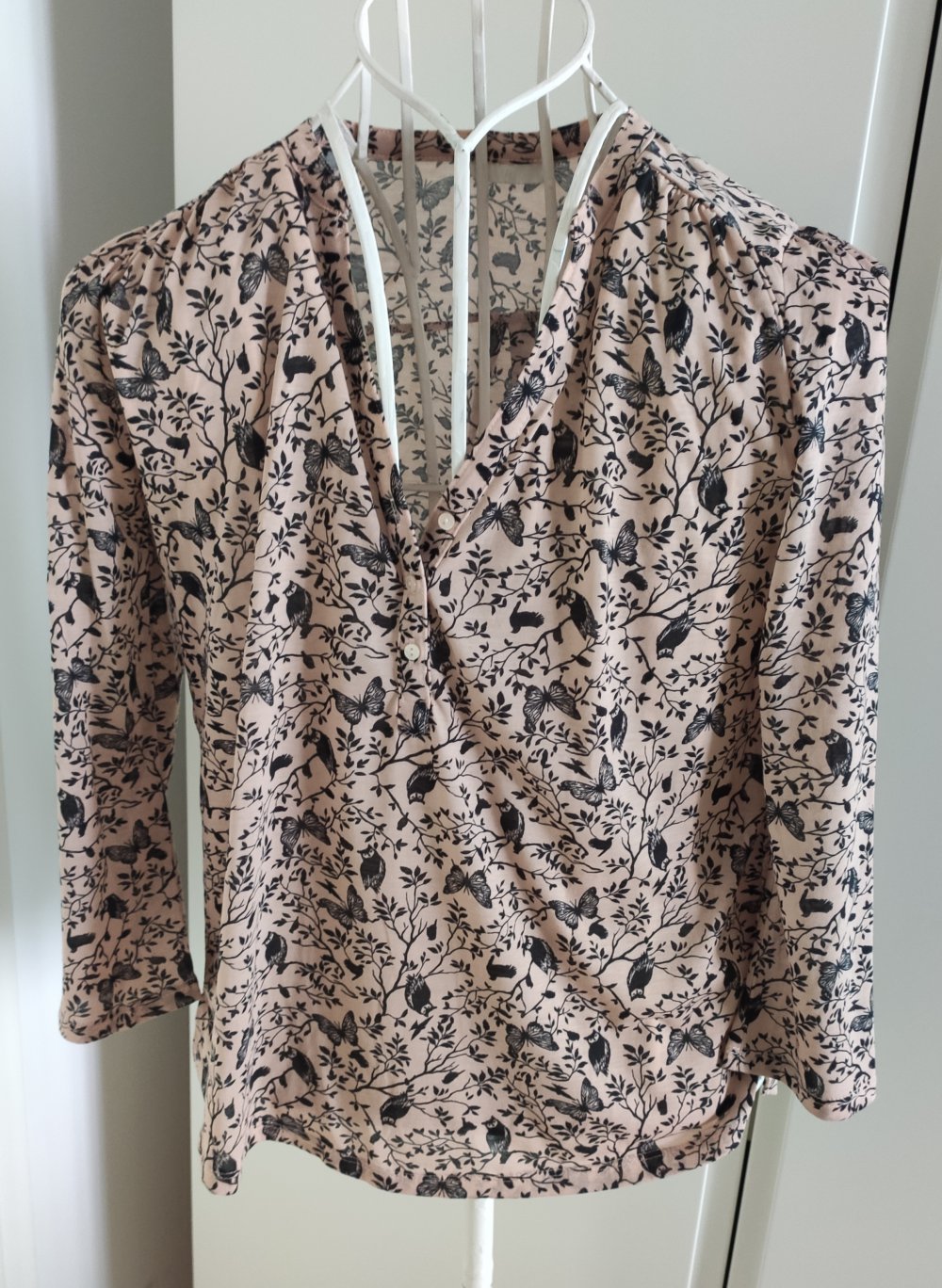 H&M Bluse Eulen 