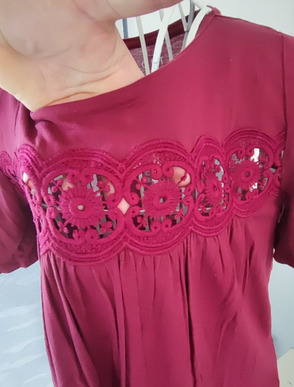 Ann Taylor Spitzenoberteil XS /S
