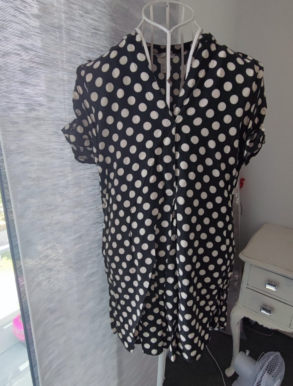 Blusenkleid Polka Dots H&M 34