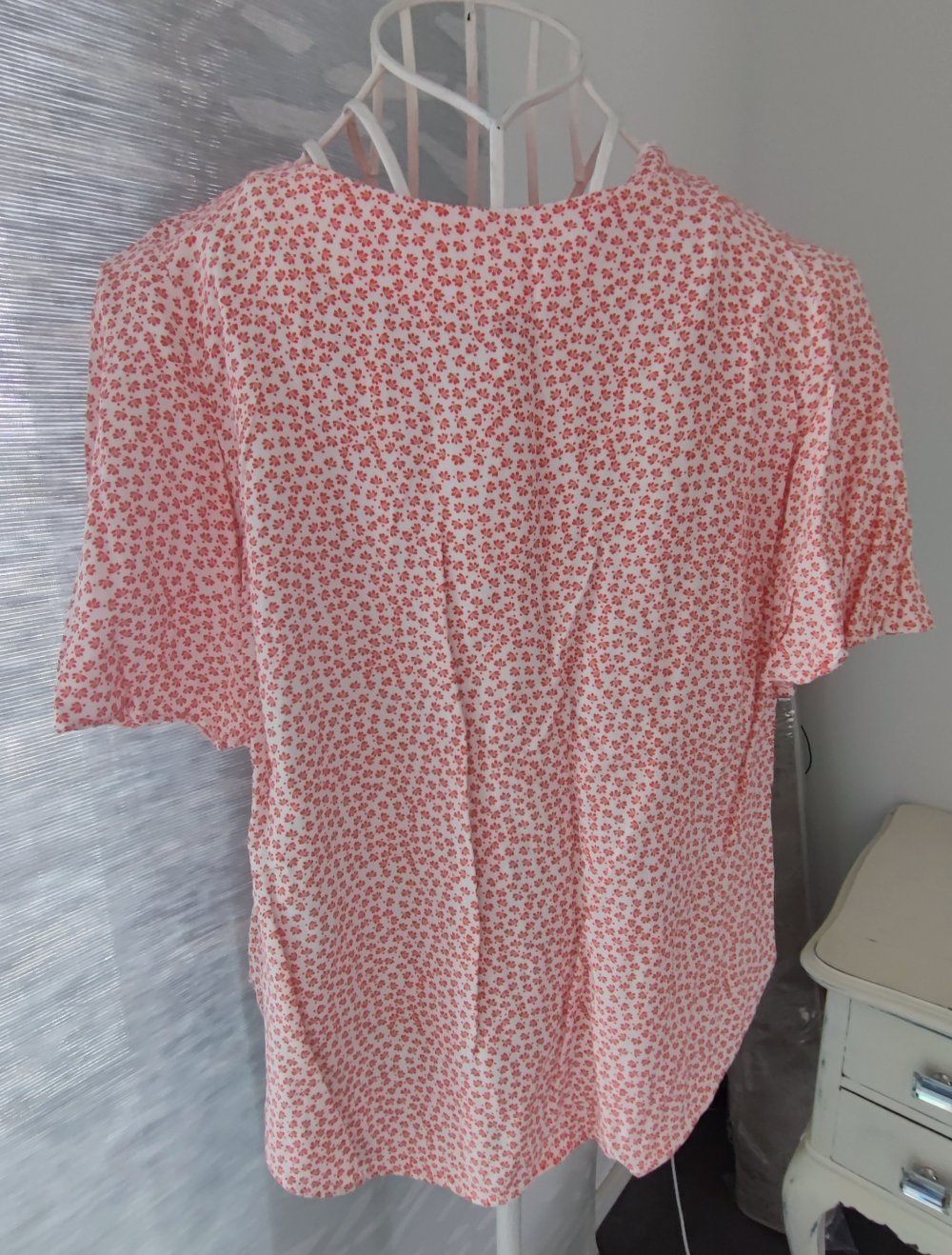 Florales Blusenshirt 38 H&M