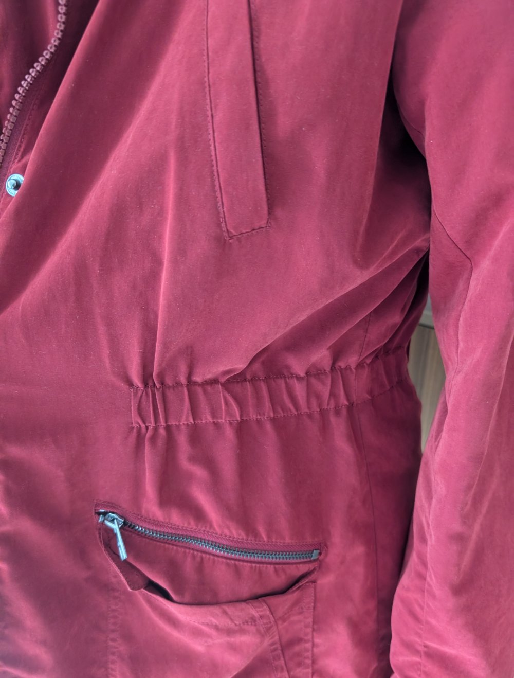 Rote Sommerjacke Only Dust L