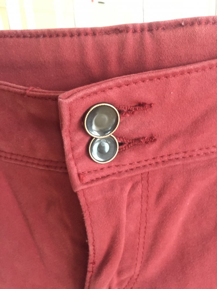 Rotbraune Hose 36