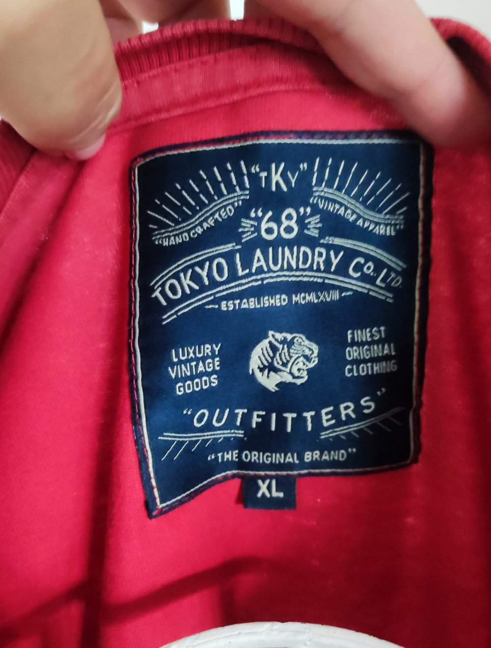 Herrenshirt Tokyo Laundry XL