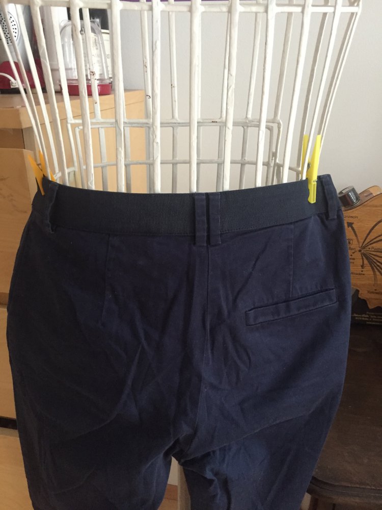 Blaue 3/4-Hose