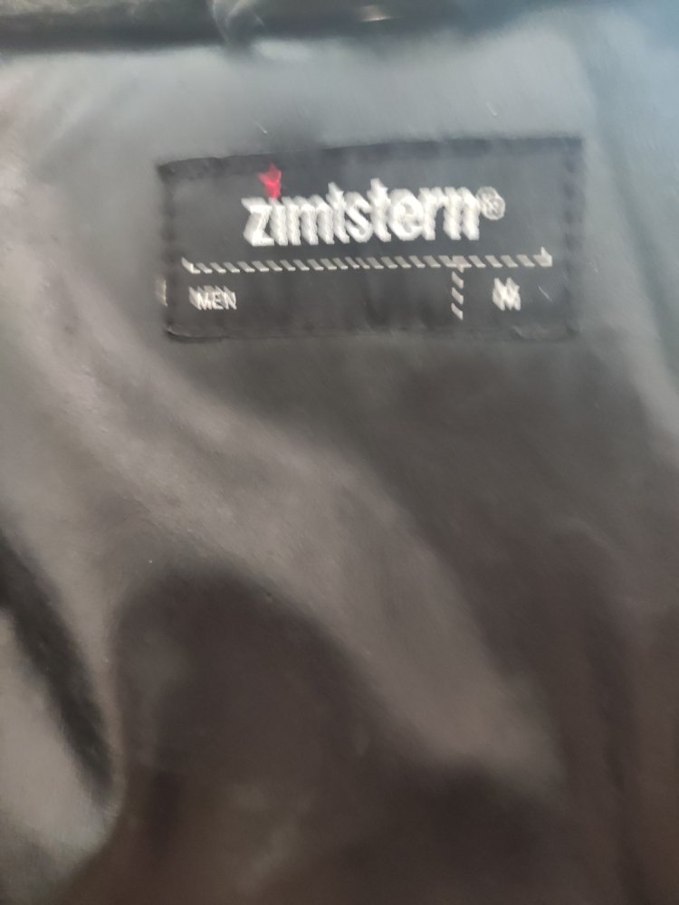 Echtlederjacke Zimtstern M 