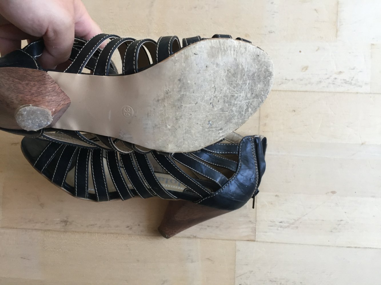 Riemchensandalen 39