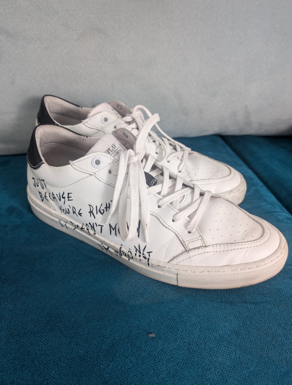 Replay Ledersneaker 44