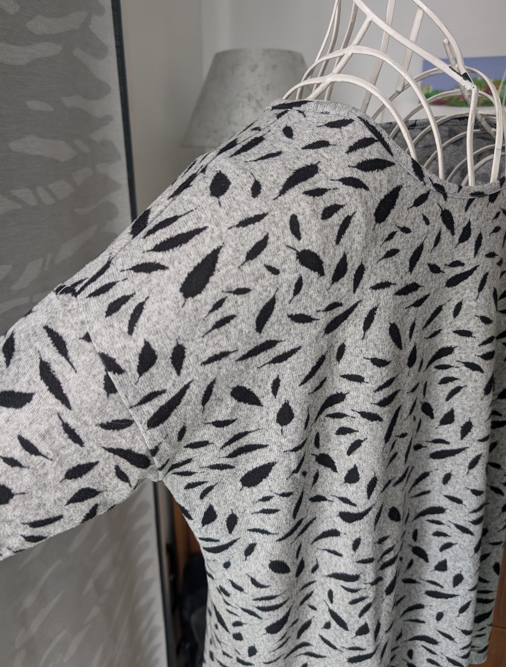 grauer Sommerpullover Only M
