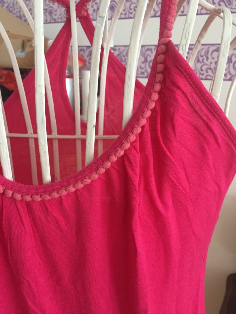 Pinkes Sommertop 