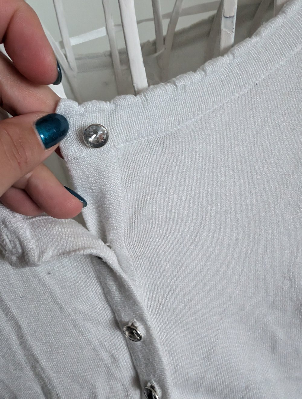 helle süsse Strickjacke 40