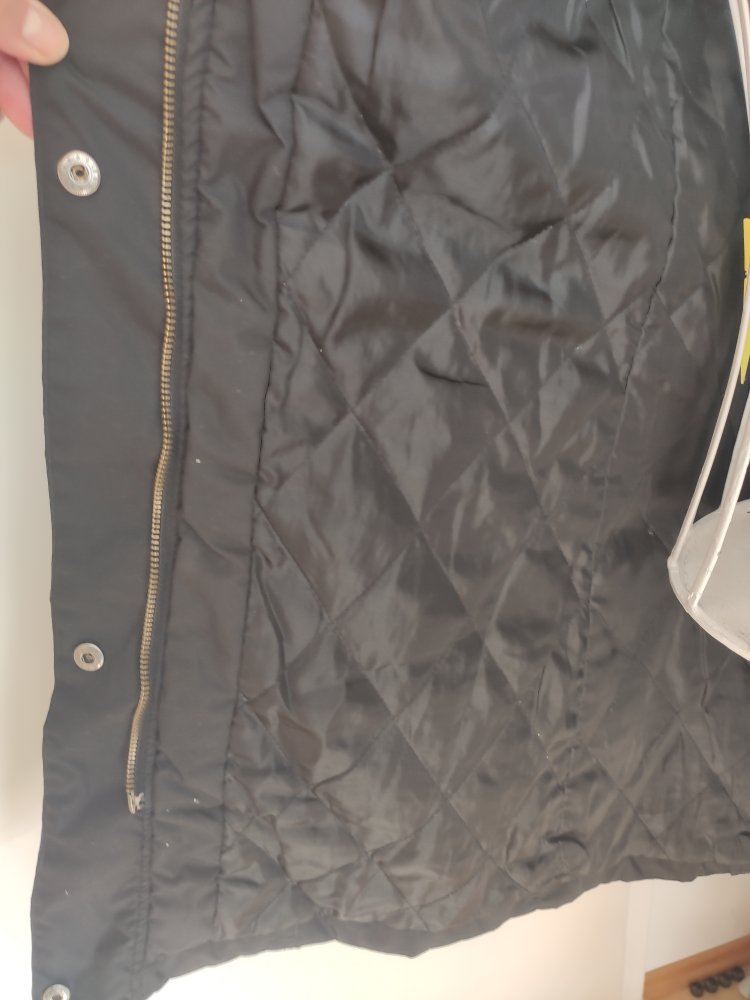 Dunkler Parka H&M 
