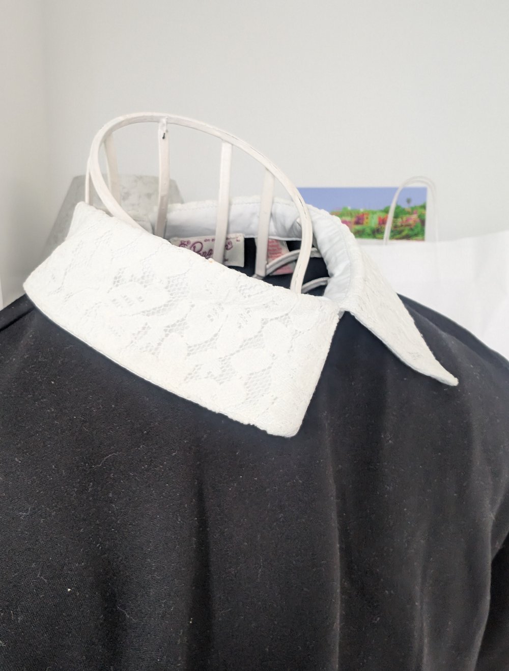 penguin Viskose Kleid Bübchenkragen L