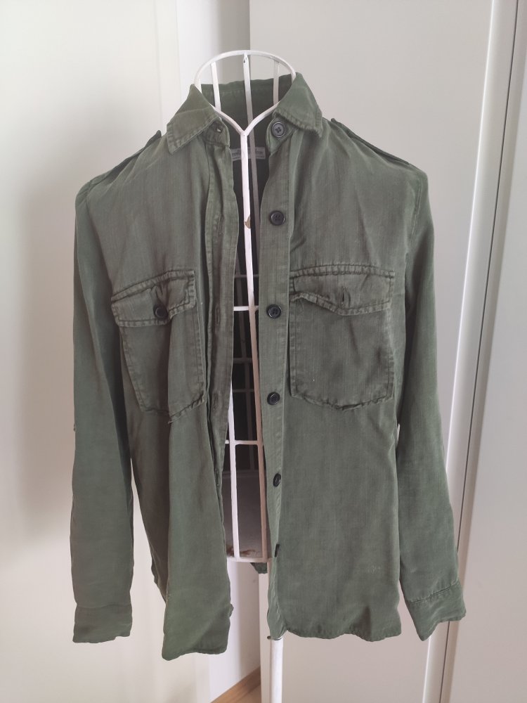 Grüne Bluse Zara s