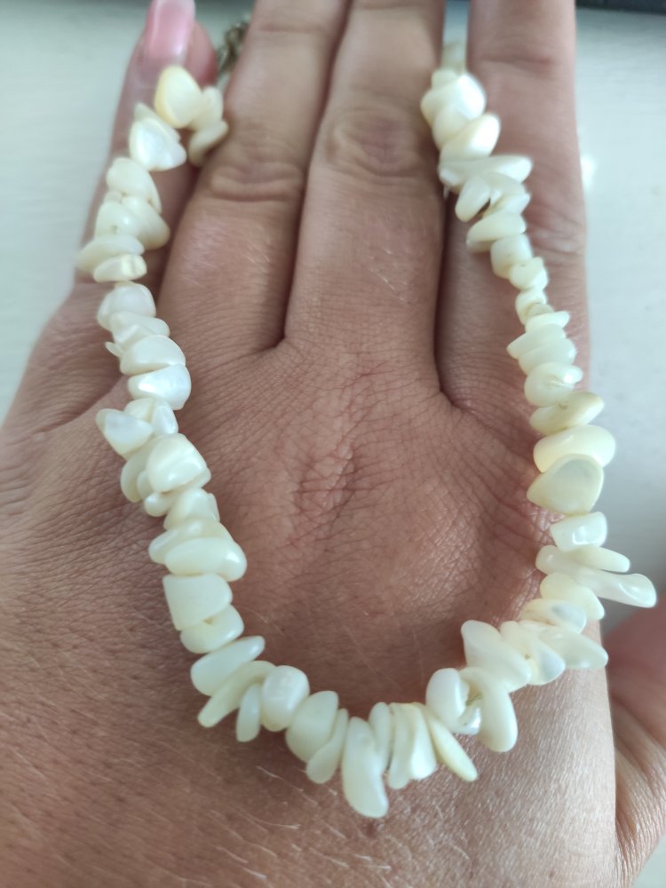 Helle kurze Kette Vintage 