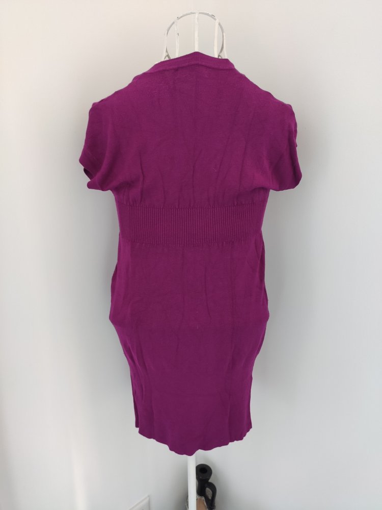 Feinstrick Kleid S Beere