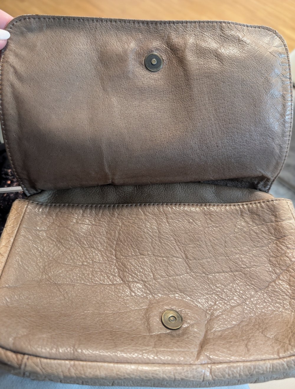 liebeskind Handtasche beige