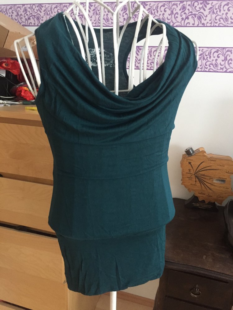 Grünes Minikleid S