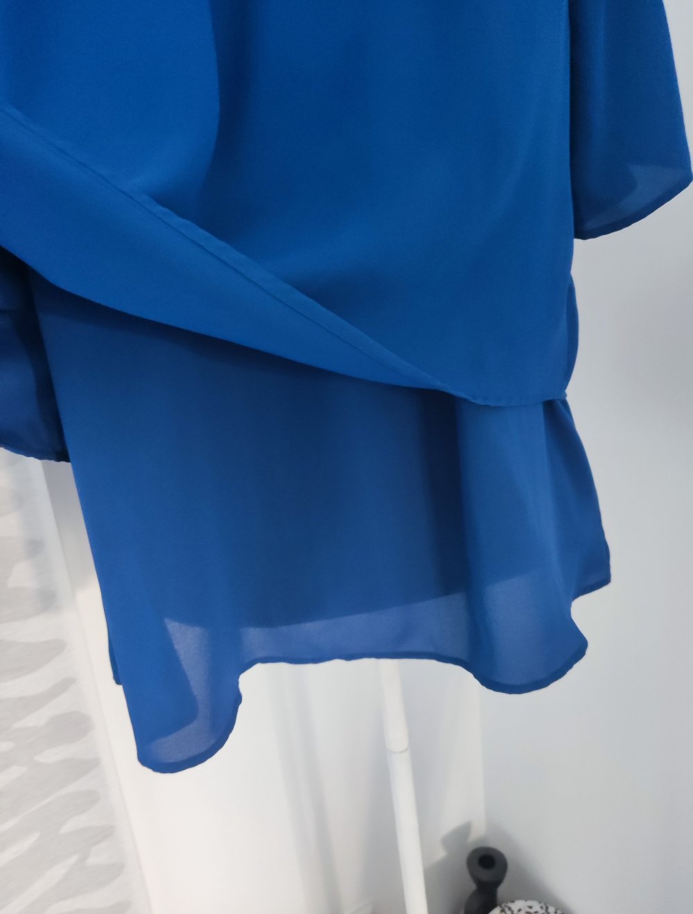 Blaues Blusentop von Mango S