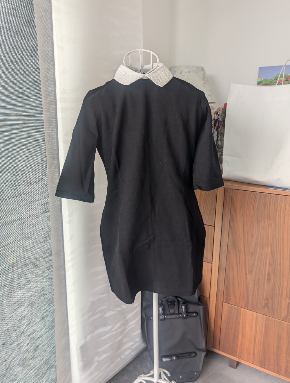 penguin Viskose Kleid Bübchenkragen L