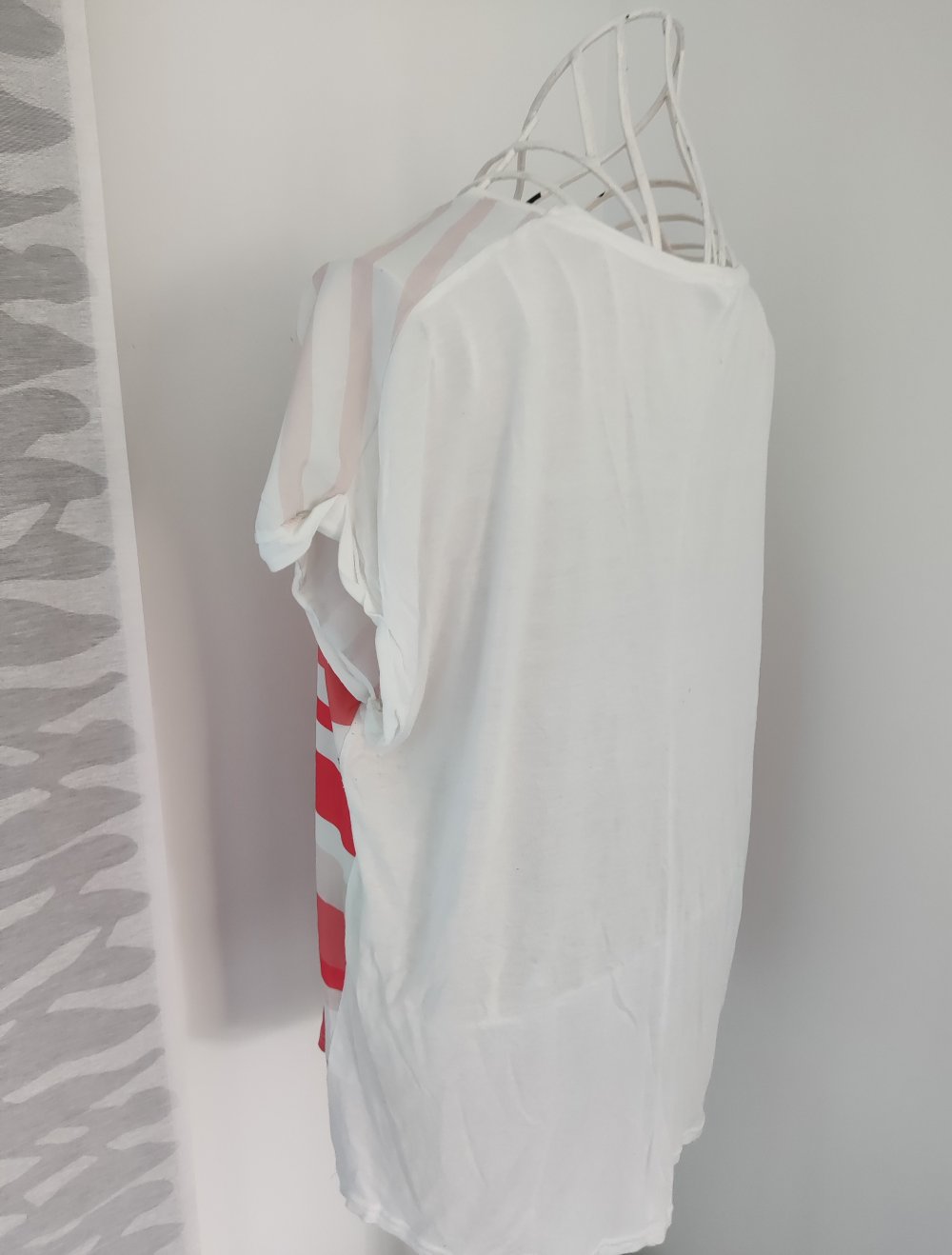Helles Streifenshirt 46
