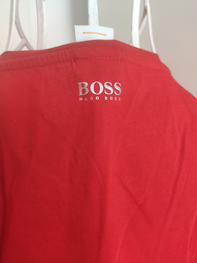 Rotes Boss Shirt S