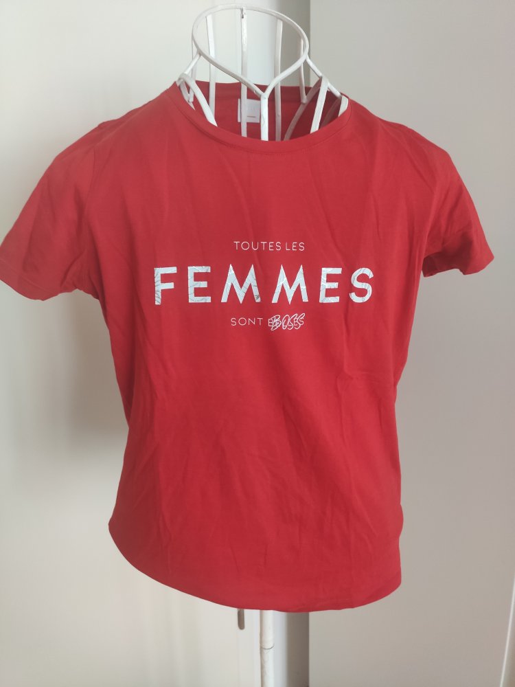Rotes Boss Shirt S
