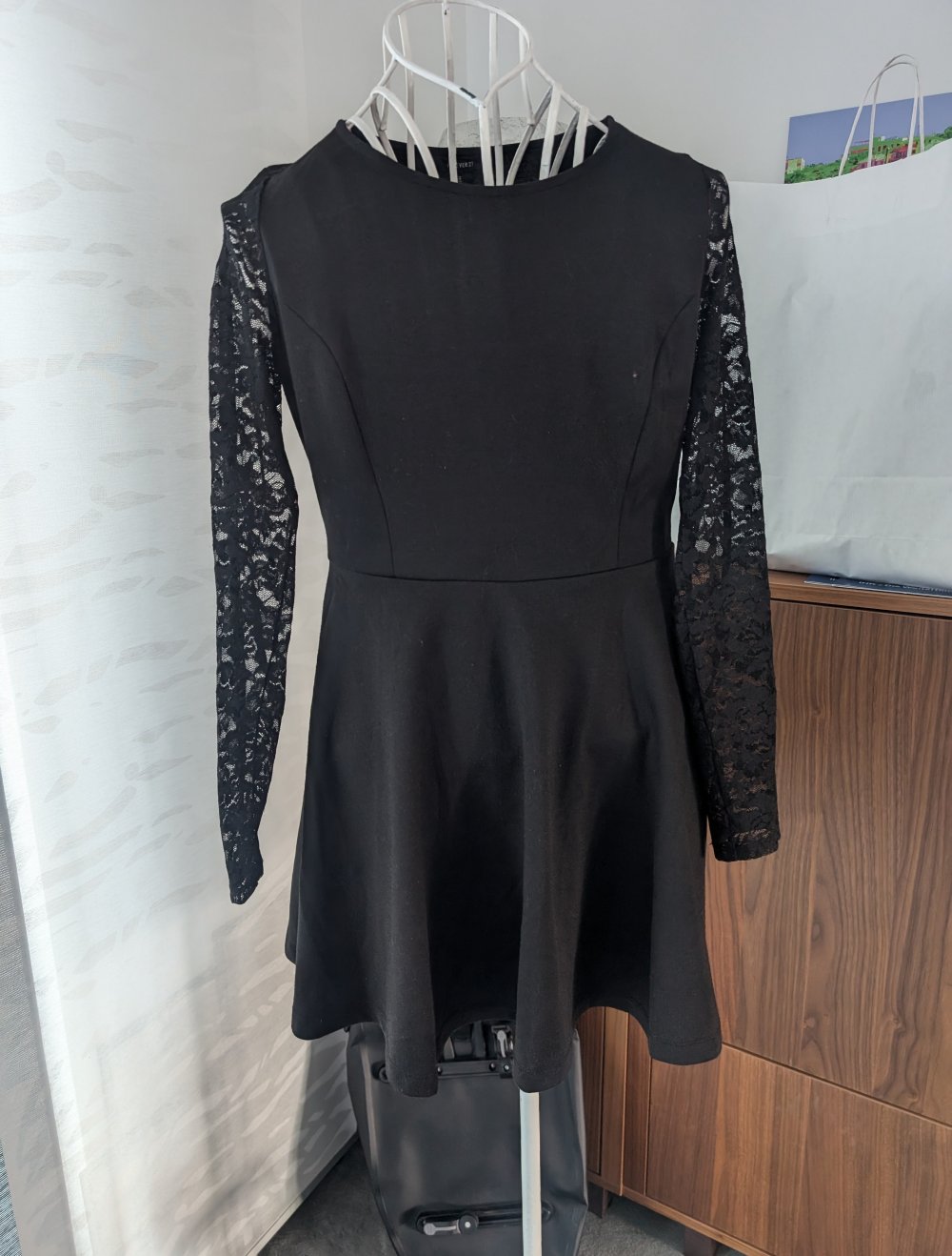 kleines Schwarzes Kleid Forever 21 Spitze m