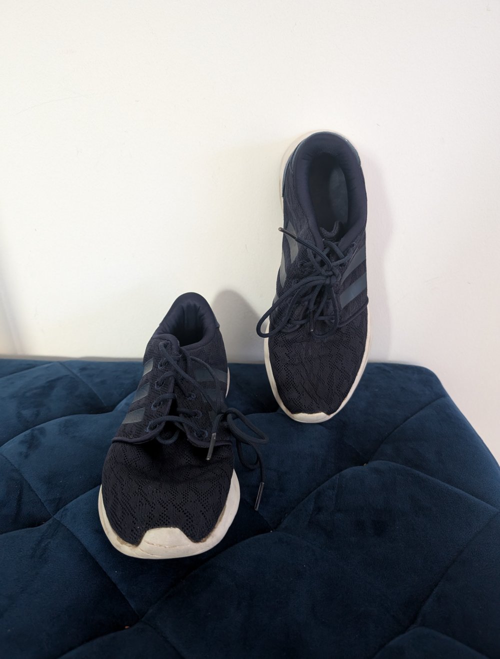 blaue Adidas Sneaker 38 2/3