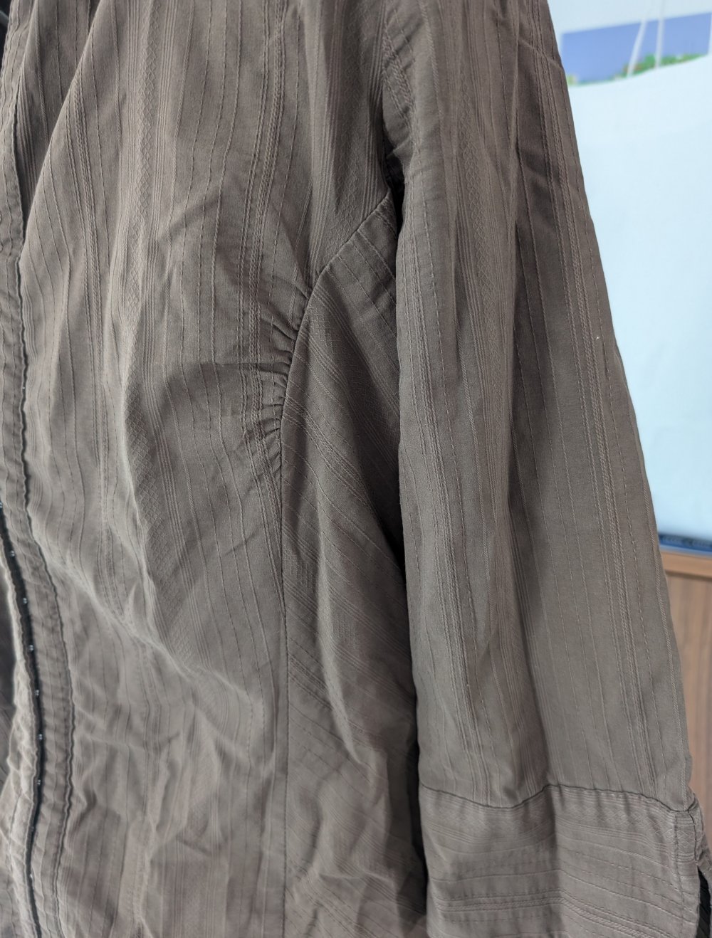 hellbraune H&M Bluse 42