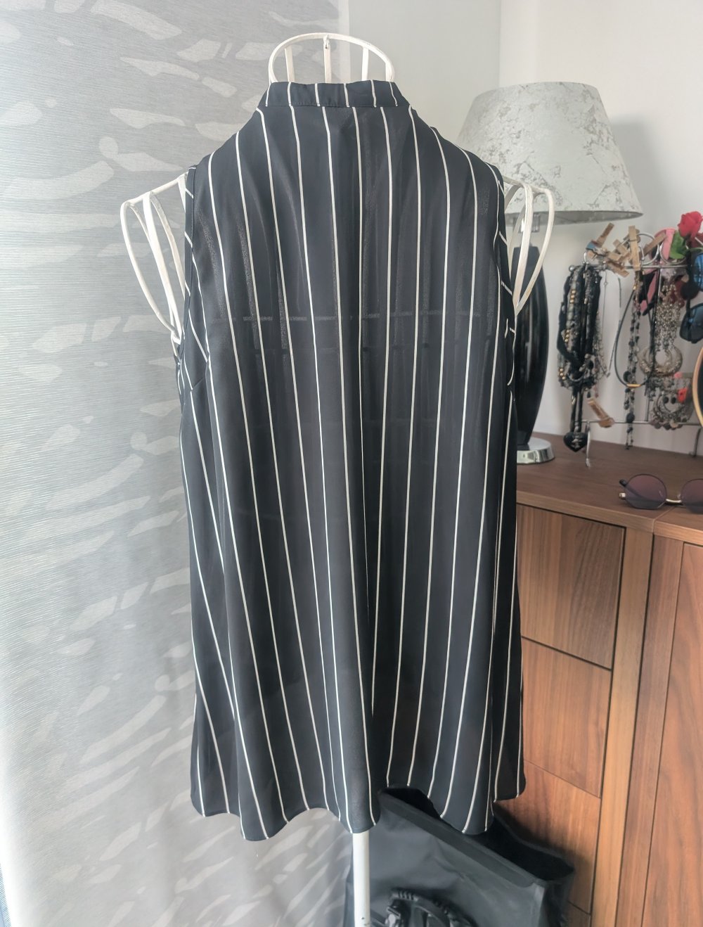 gestreiftes Turtleneck 38 Top