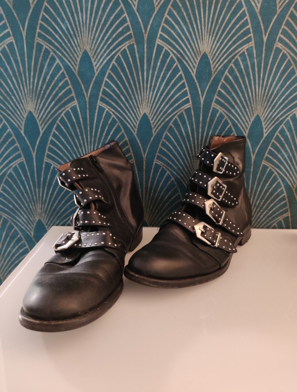 Pertini Nieten Stiefeletten 39,5