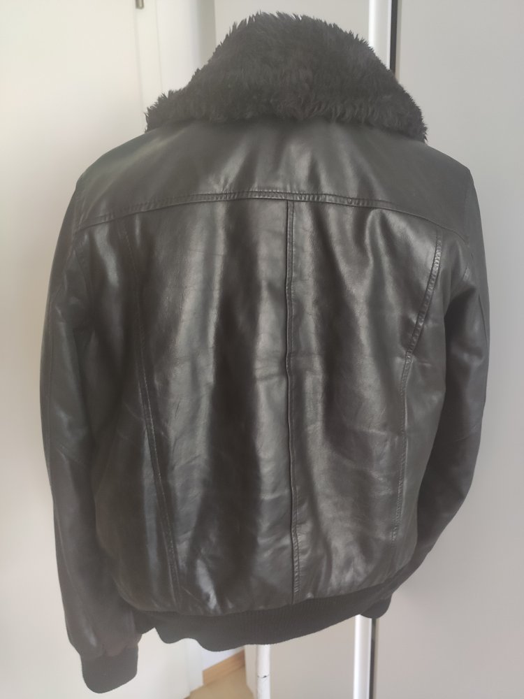 Echtlederjacke Zimtstern M 