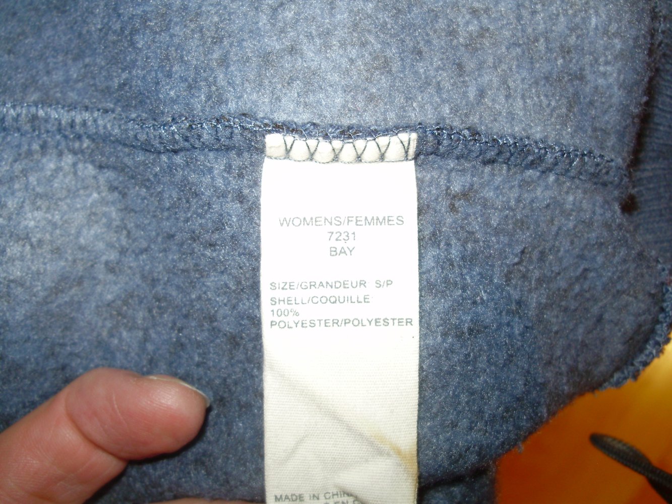 Woolrich Jacke blau meliert S M