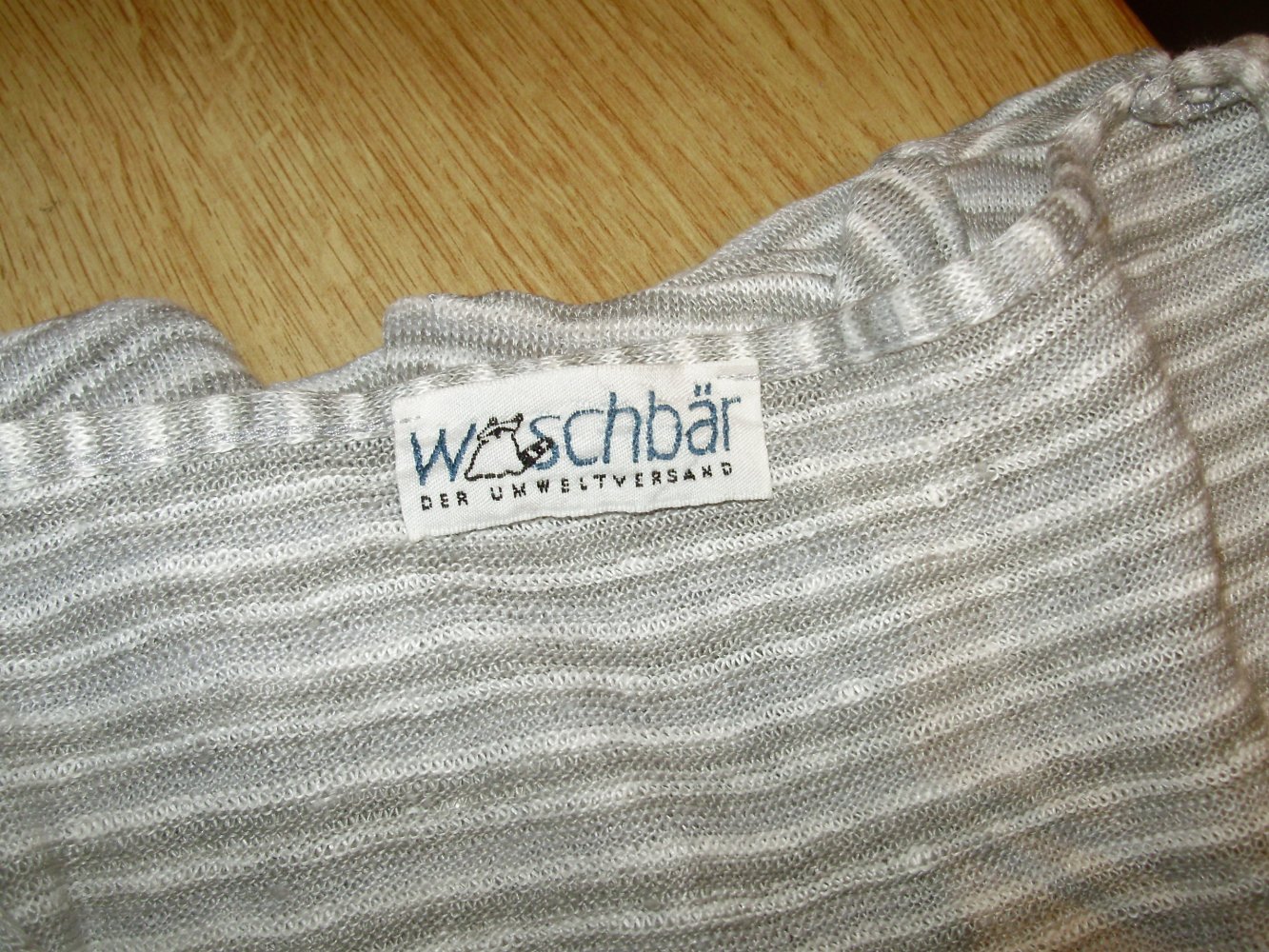 Waschbär Shirt 7/ 8 Ärmel 100% Flax Gr 42