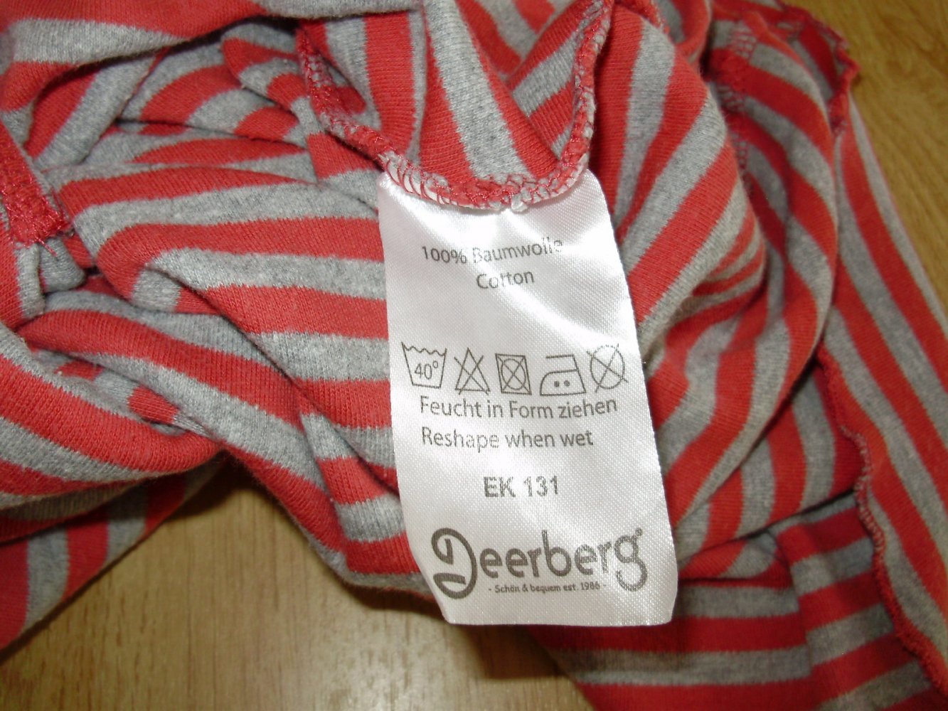 Deerberg Kleid 100% BW ausgefallen bequem M