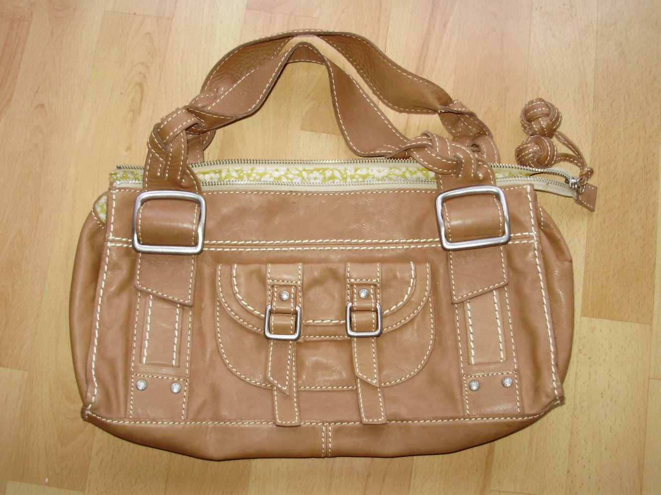 Fossil Leder Tasche braun cognac neu