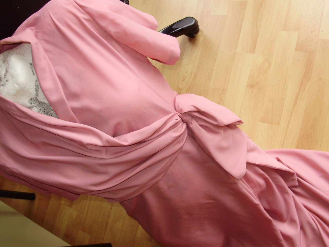 Kleid lang rose KA edel Gr 38
