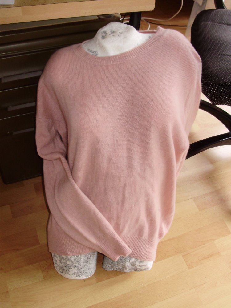 The mercer NY Pullover rose 100% kaschmir 42