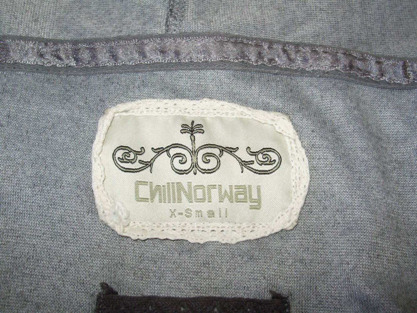 Chill Norway Cardigan grau offen Nicky XS S wie neu
