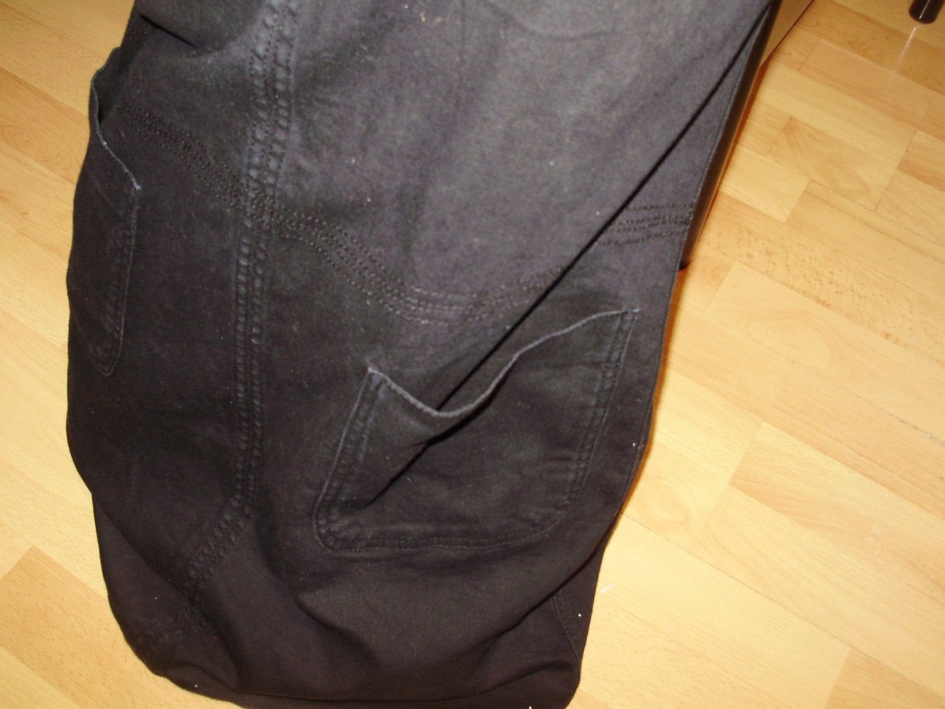 Boden Kleid Etui schwarz Denim BW 8R = M
